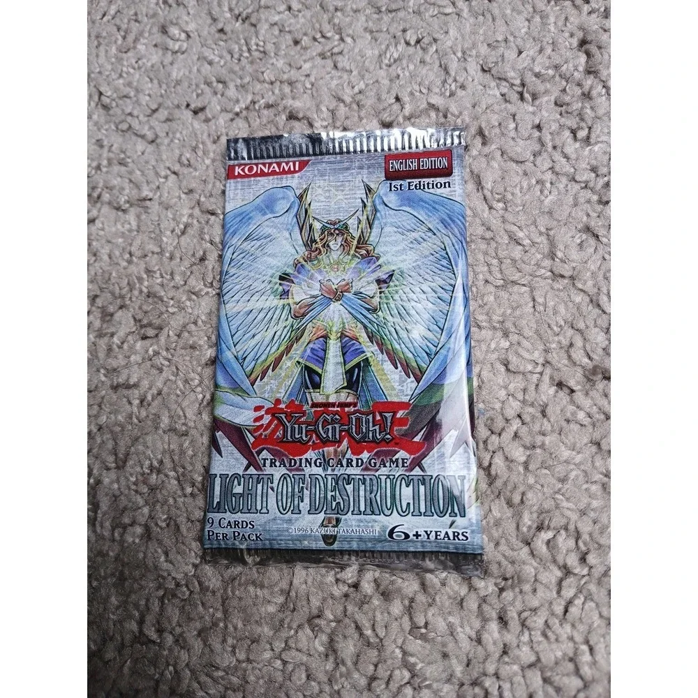 Yugioh! Light Of Destruction - 1st Edition Booster Pack - Guaranteed Unweighted!